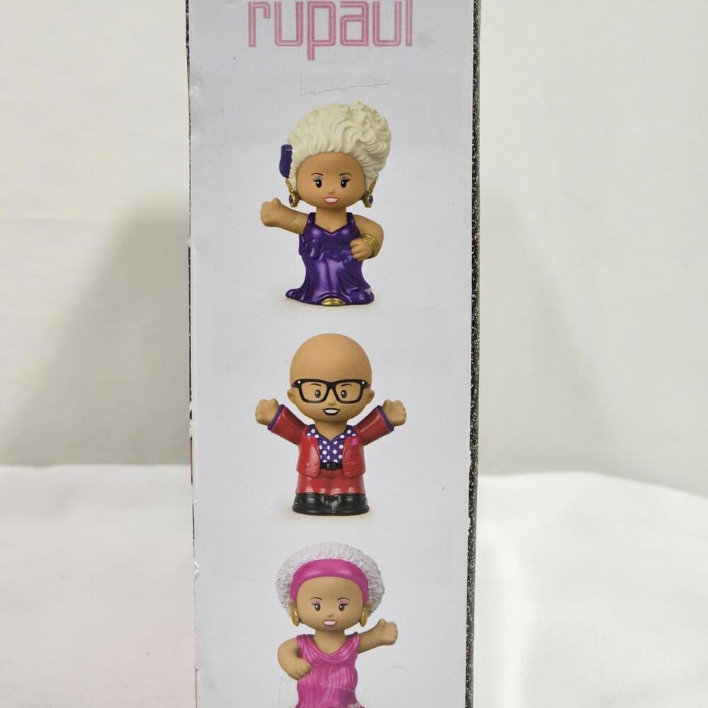 New RUPAUL Little People Collector Pack Figurines Drag Queen Doll Fisher Price - Picture 3 of 5